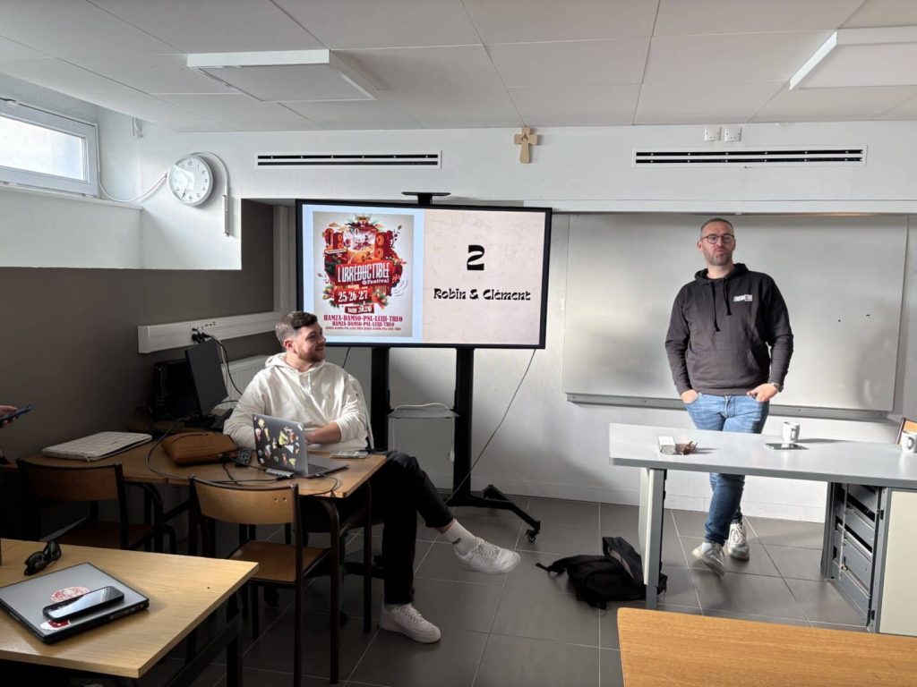 2025 Irréductible Festival : conception graphique DNMADE Lycée Le Paraclet, Quimper